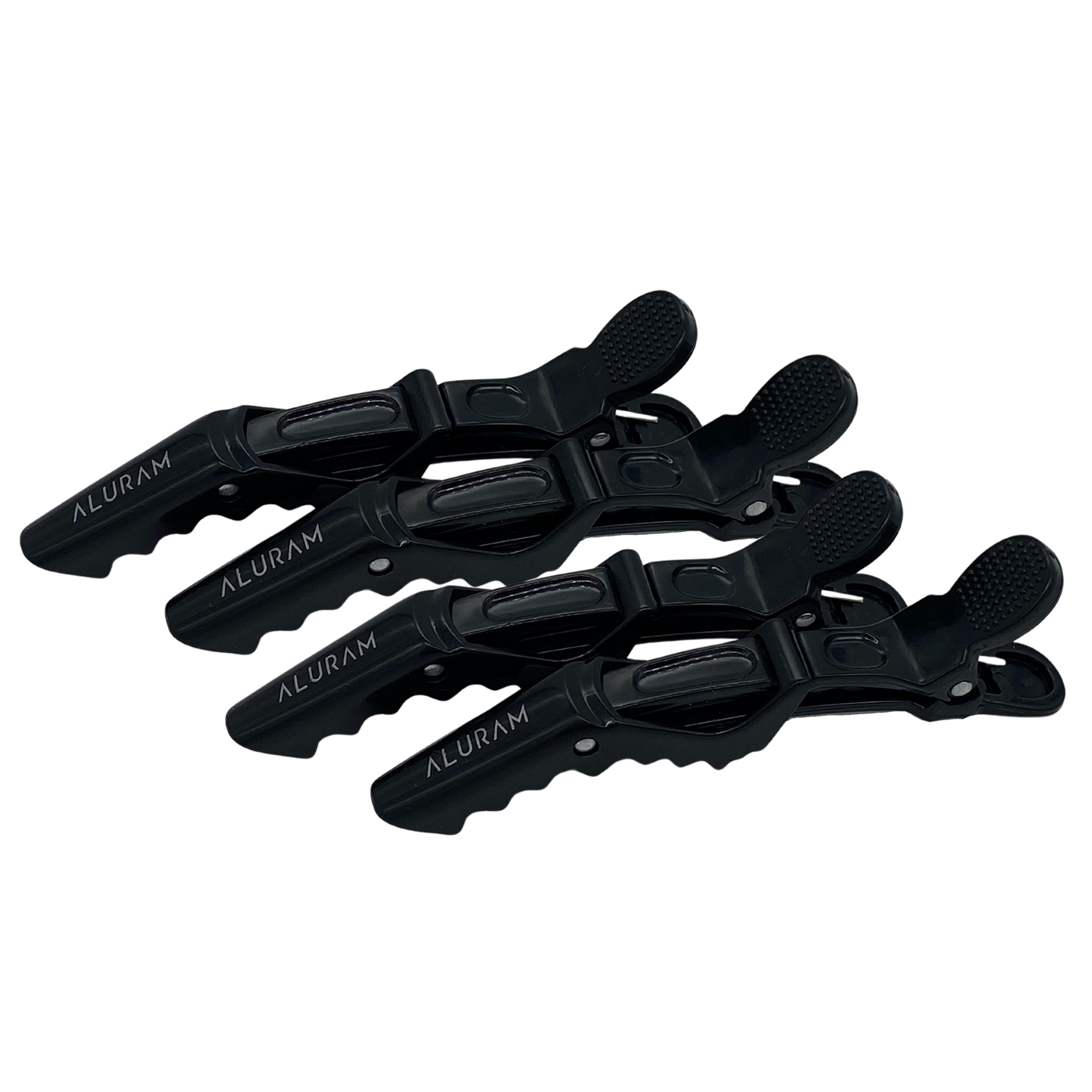Black Alligator Clip (Pack of 4)